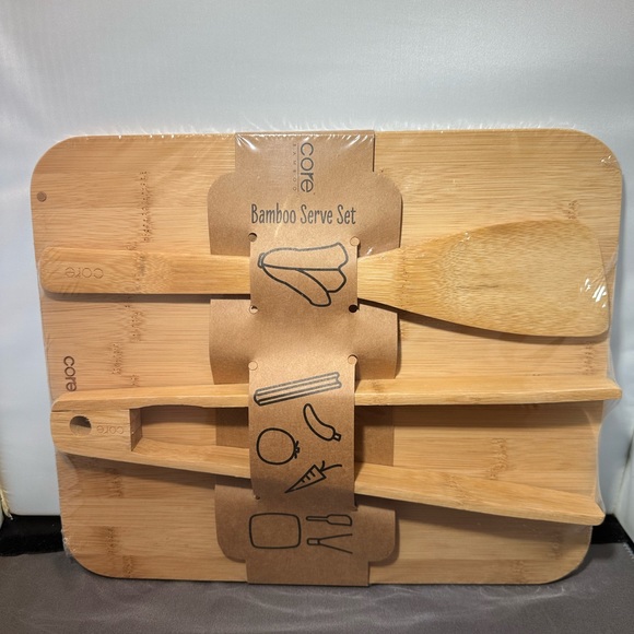 Bamboo Serve set - Picture 2 of 4